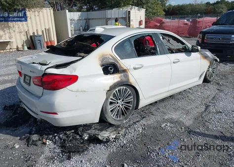 2018 BMW 540I xDrive z USA, uszkodzony, nr VIN WBAJE7C52JWD53506